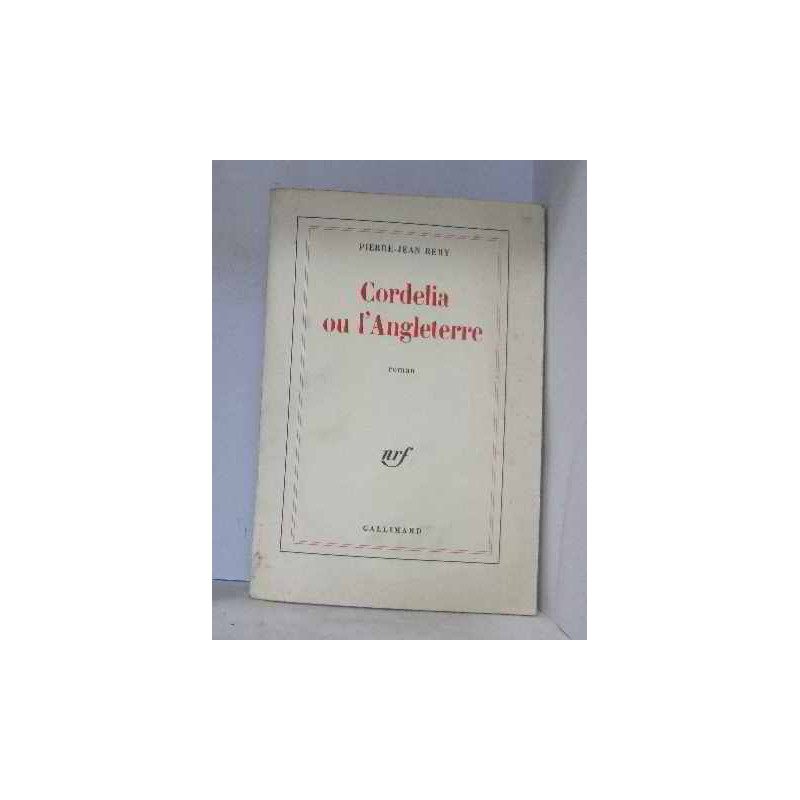 Cordelia ou l'angleterre