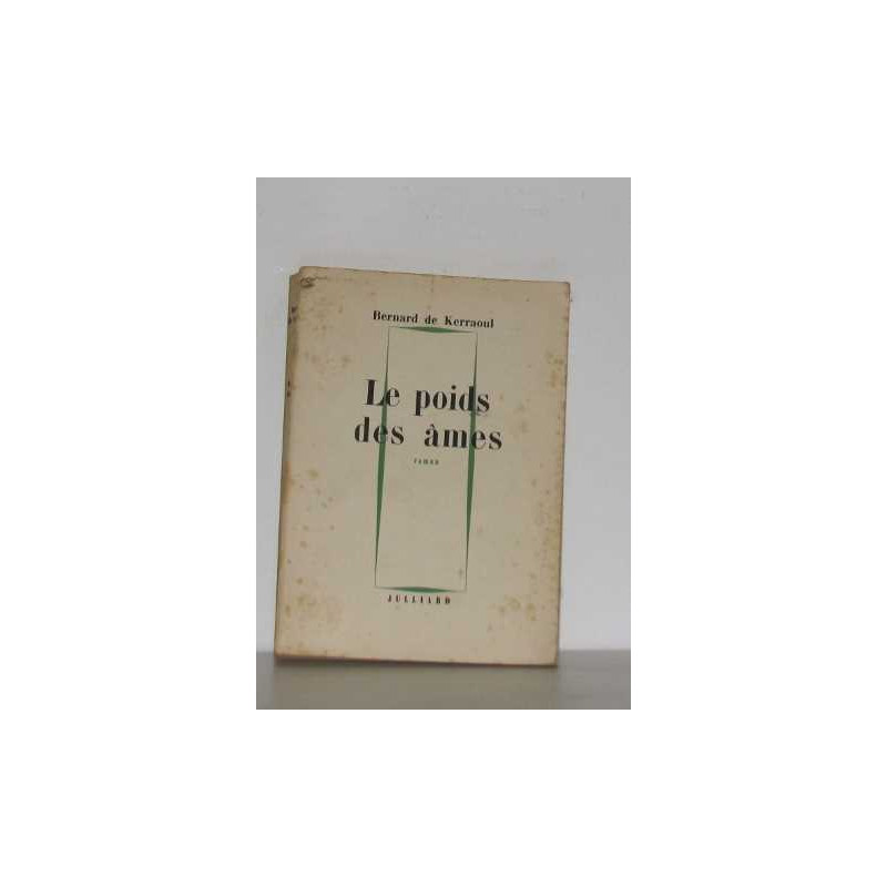 Le poids des âmes