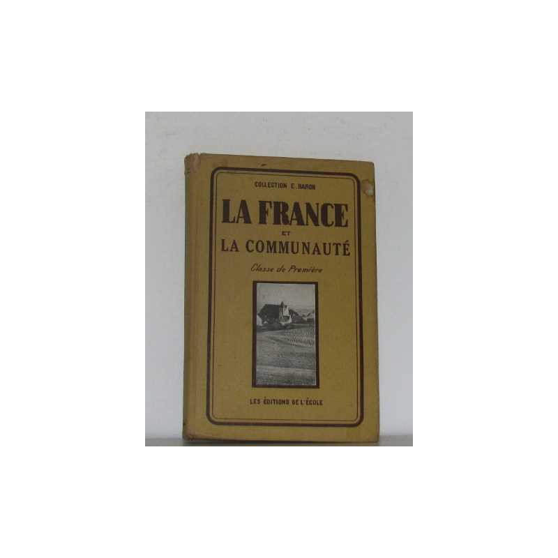 La france et la communauté classe de première