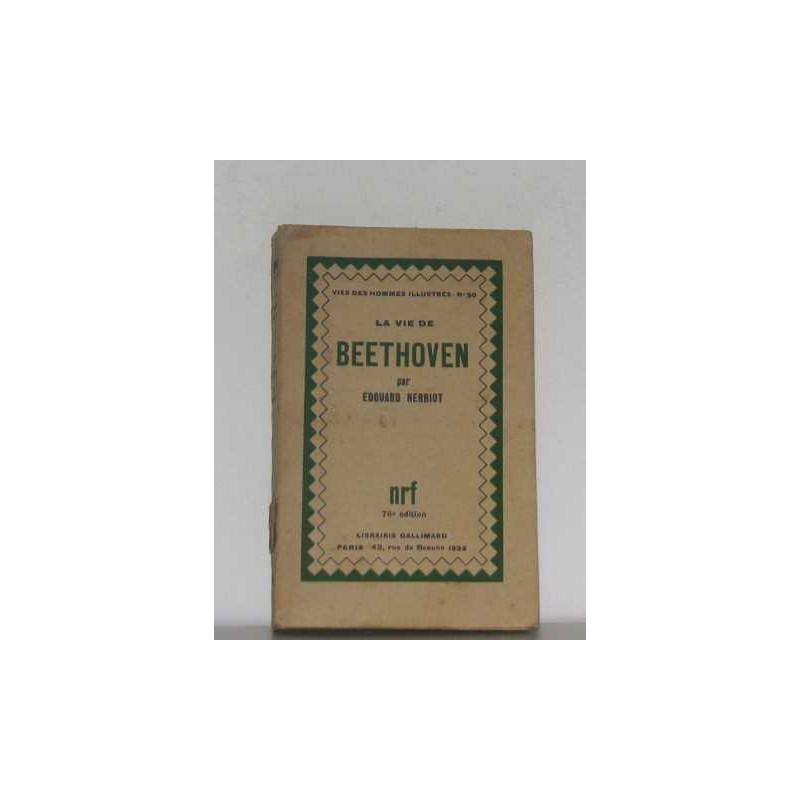La vie de beethoven