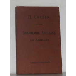 Grammaire anglaise en anglais