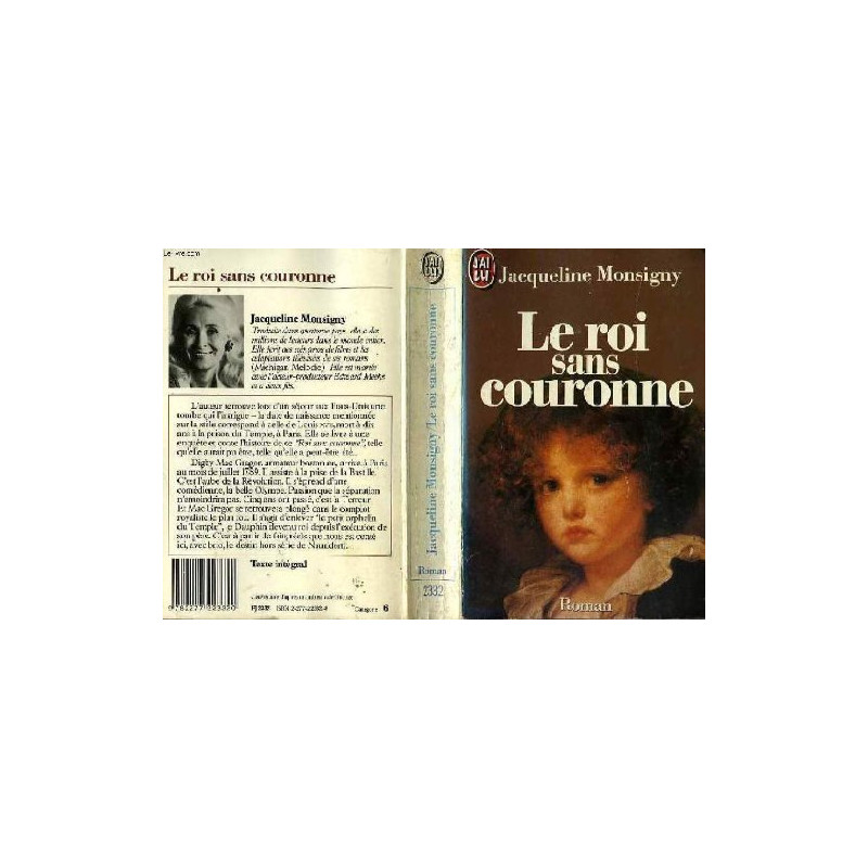 Le roi sans couronne: [roman]