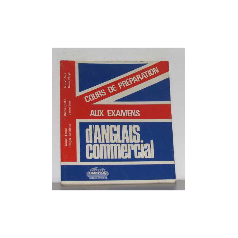 Cours de préparation aux examens d'anglais commercial