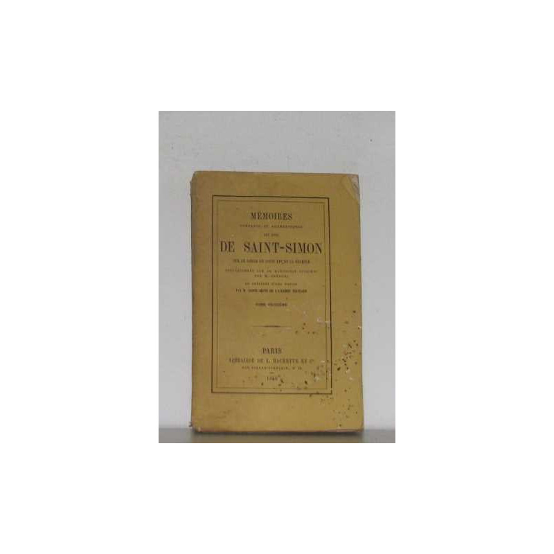 Mémoires de saint-simon tome III