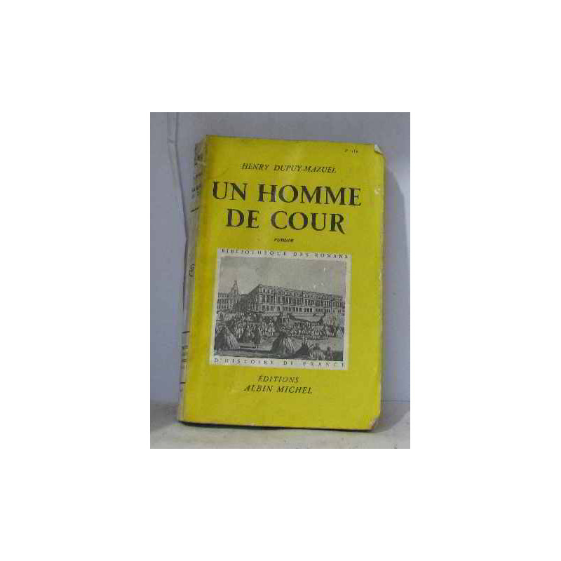 Un homme de cour