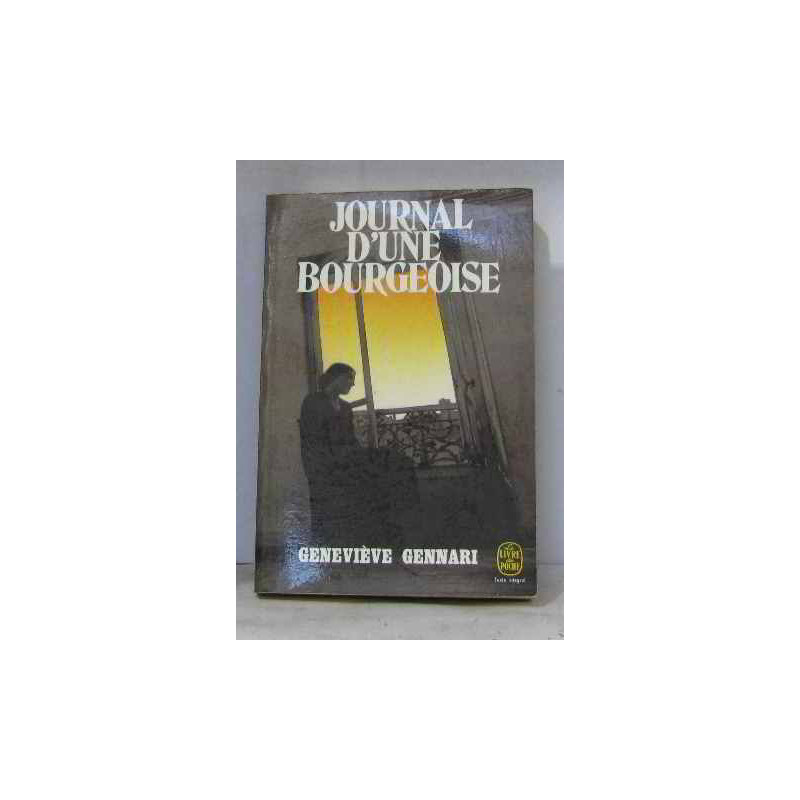 Journal d'une bourgeoise
