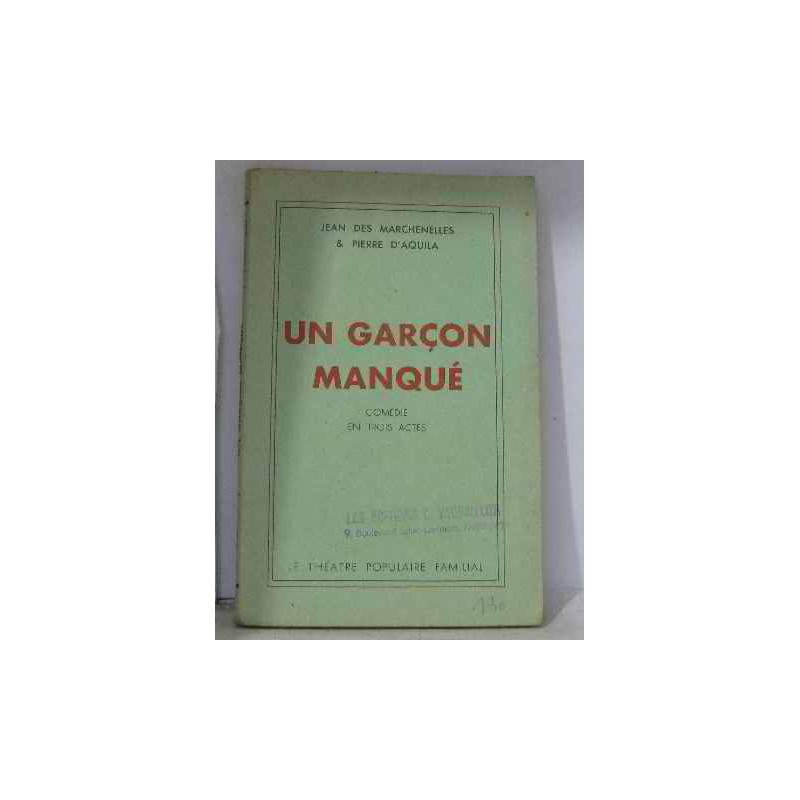 Un garçon manqué