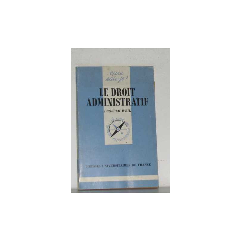 Le Droit administratif