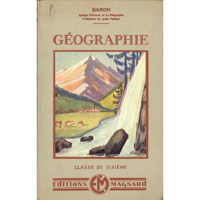 Géographie classe de sixième