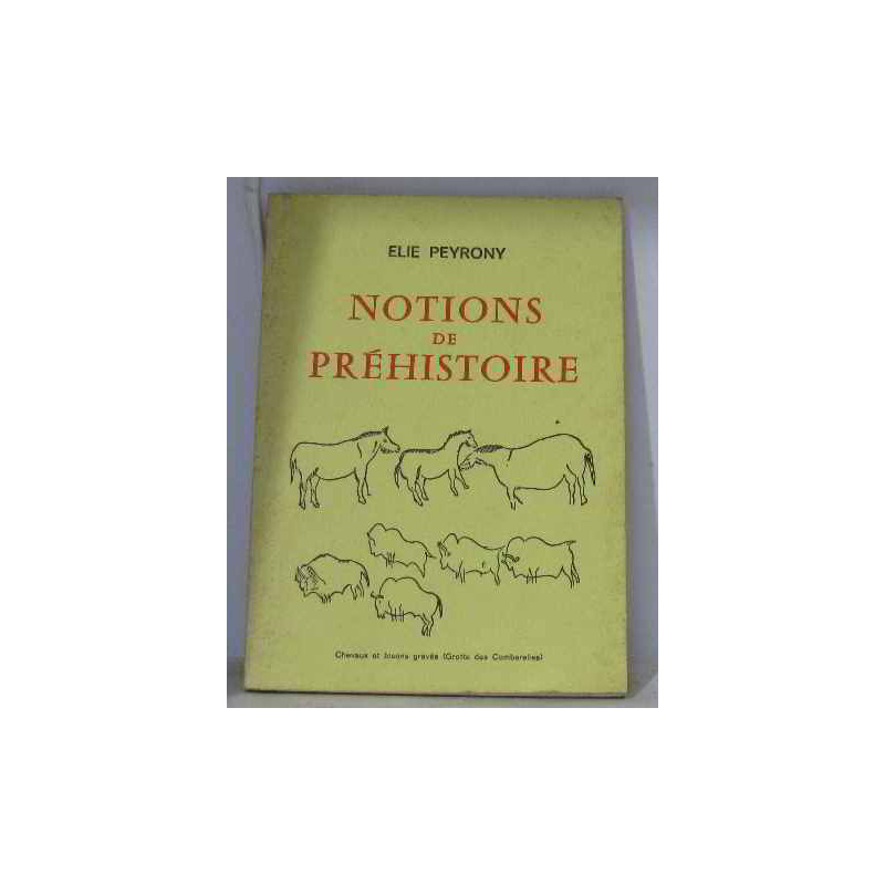 Notions de préhistoire