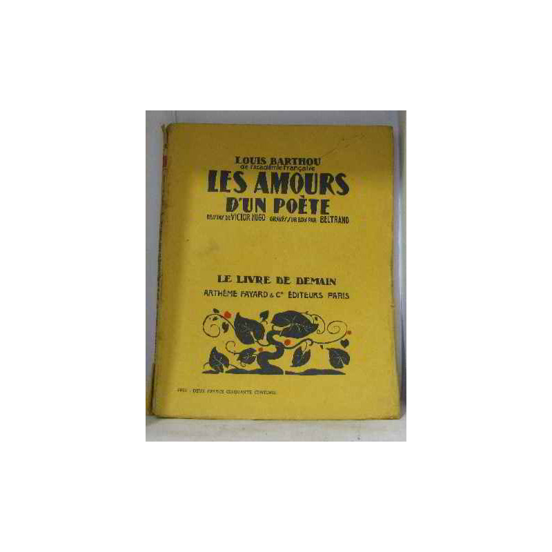 Les amours d'un poète