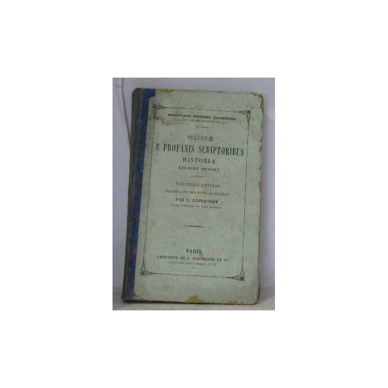 Selectae e profanis scriptoribus historiae