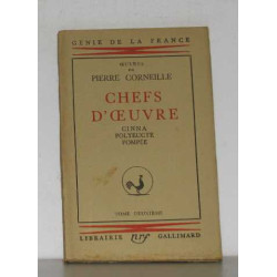 Chefs d'oeuvre cinna polyeucte pompée tome II