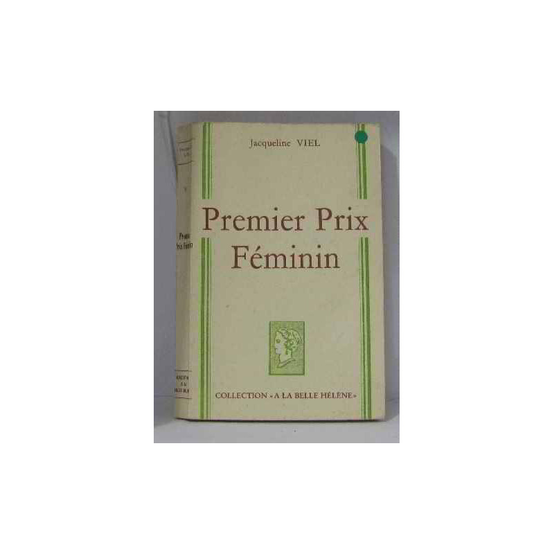 Premier prix féminin