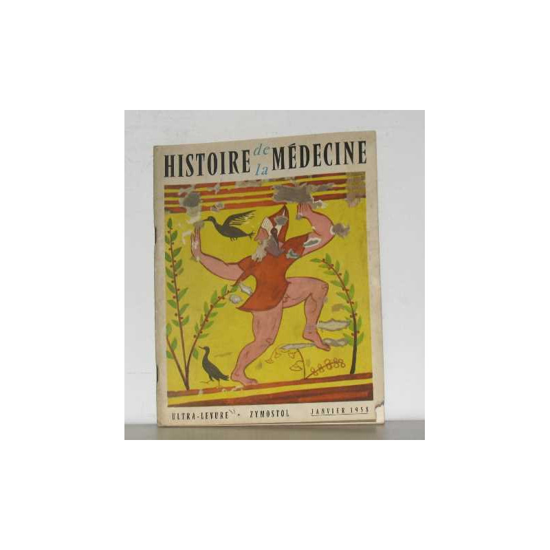 Histoire de la médecine n°1 janvier 1958