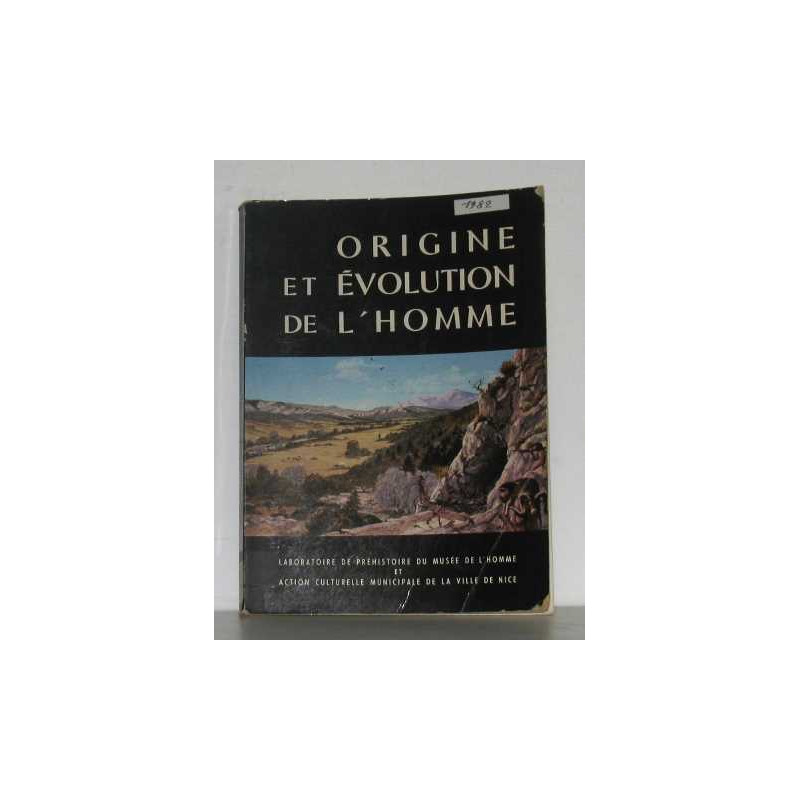 Origine et évolution de l'homme