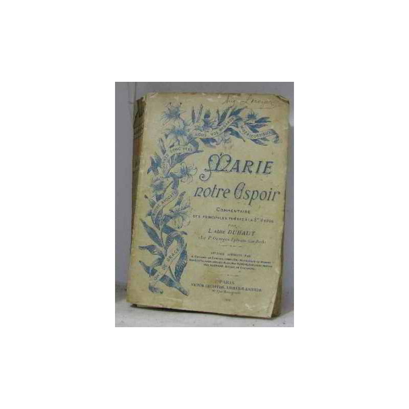 Marie notre espoir