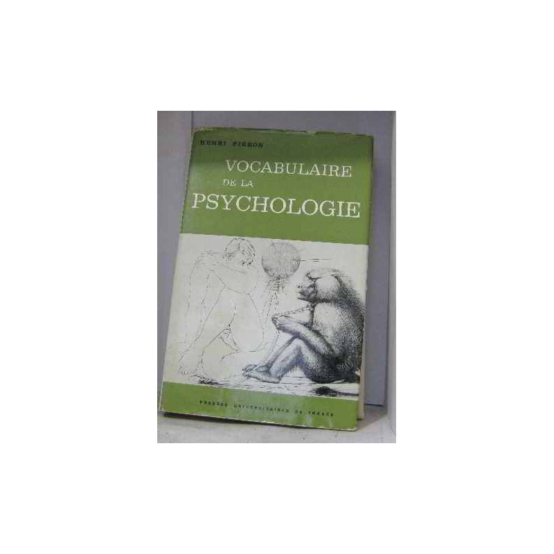 Vocabulaire de la psychologie