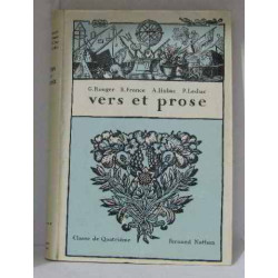 Vers et prose classe de quatrième