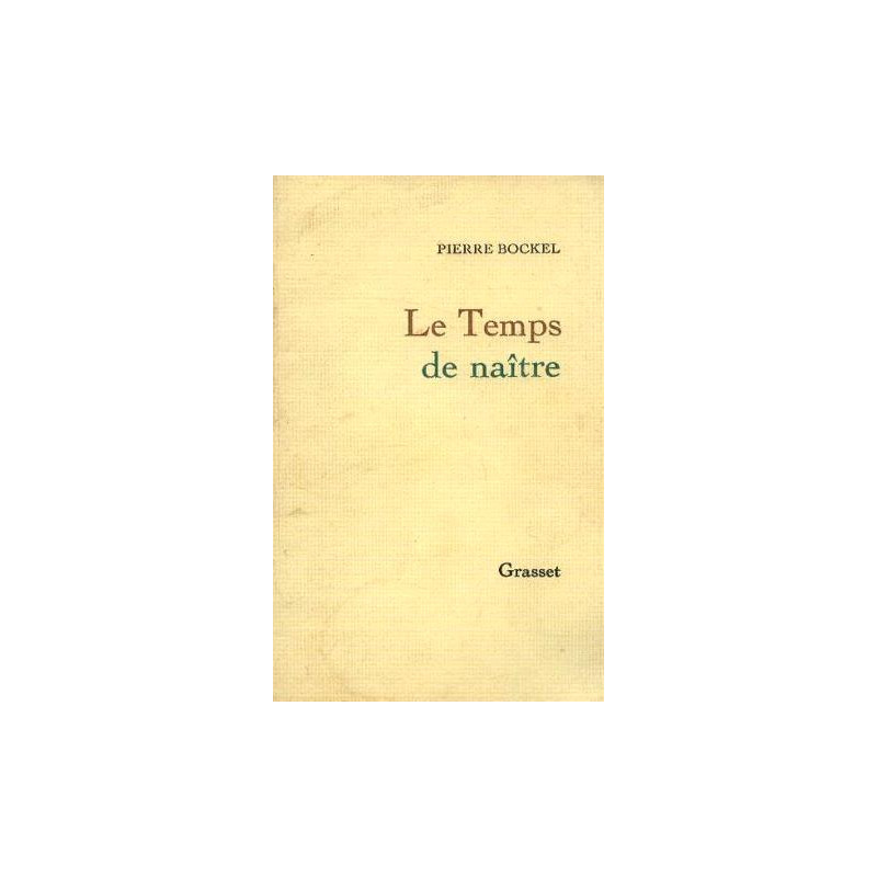 Le temps de naître