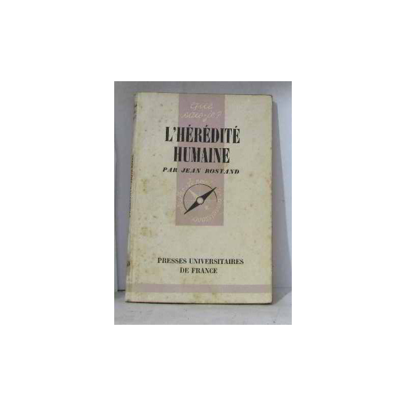 L'hérédité humaine