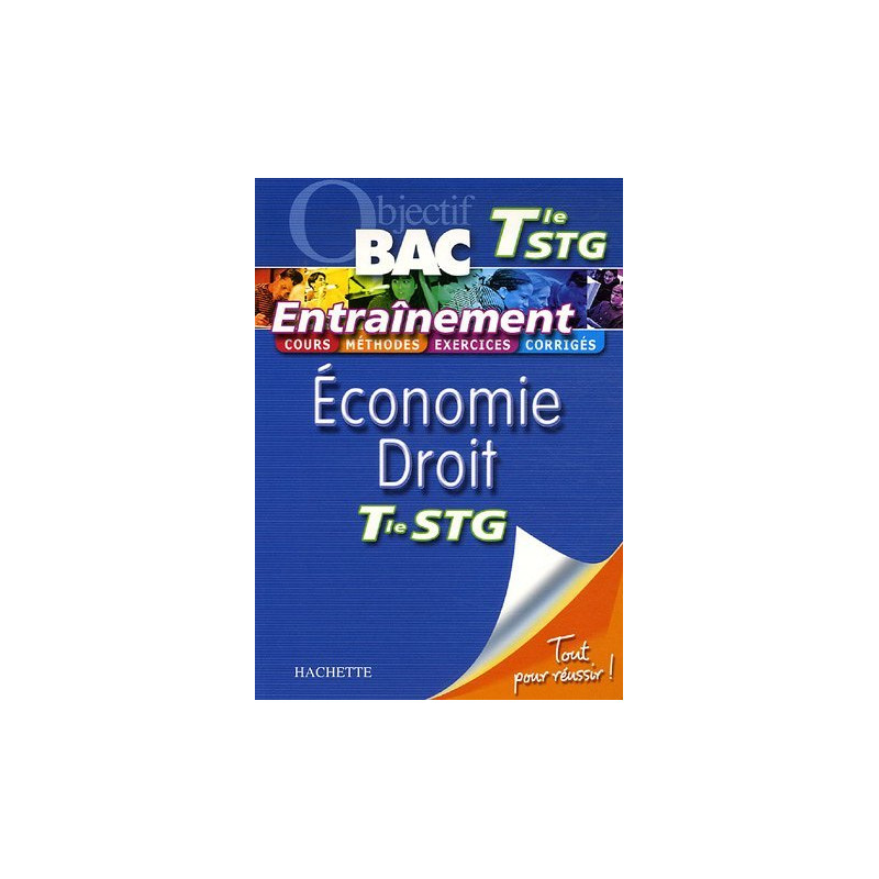 Economie Droit Tle STG
