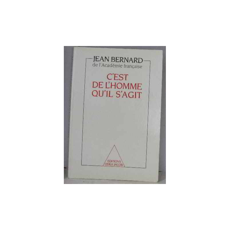 C'est de l'homme qu'il s'agit