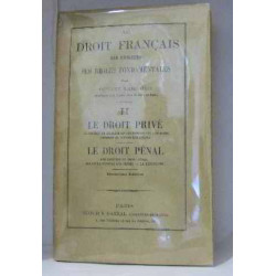 Le droit français ses origines ses règles fondamentales II le...