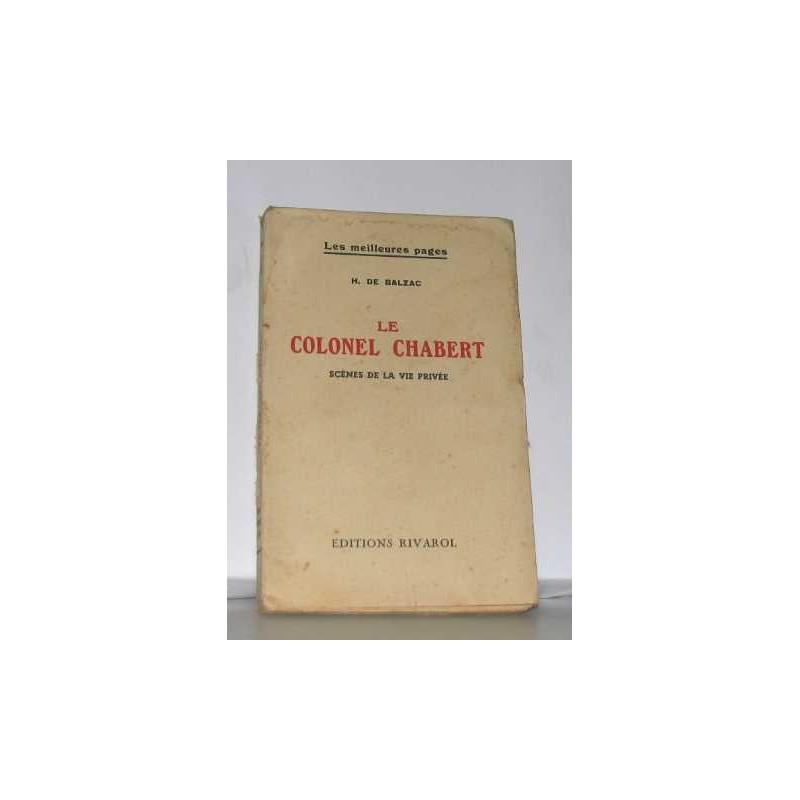 Le colonel chabert