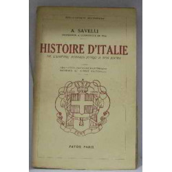 Histoire d'italie de l'empire romain jusqu'à nos jours