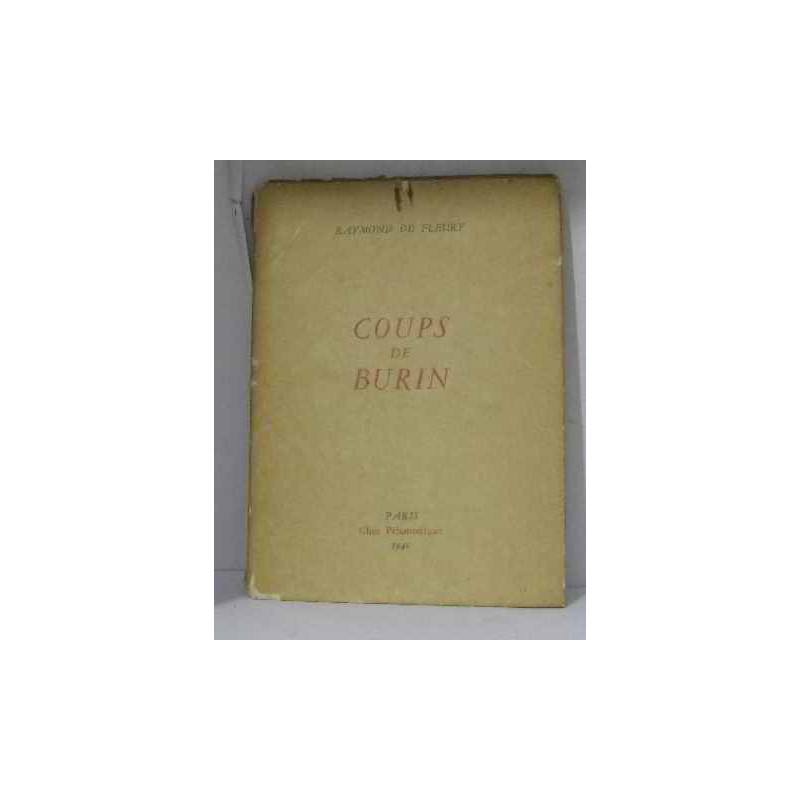 Coups de burin