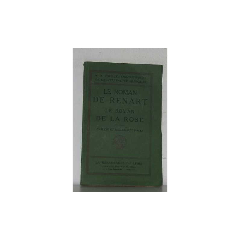Le roman de renart le roman de la rose