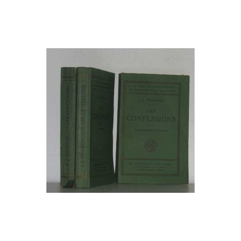 Les confessions ( 3 vols - complet )