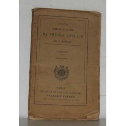 Cours complet et gradué de thèmes anglais
