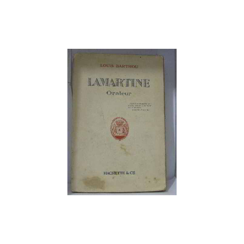 Lamartine orateur
