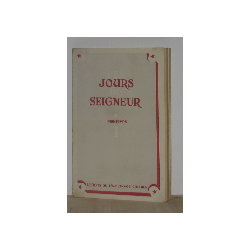 Jours seigneur printemps