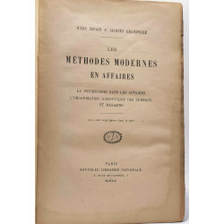 Les méthodes modernes en affaires