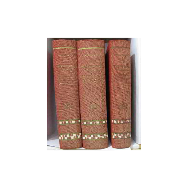 Traité de thérapeutique clinique 3 volumes