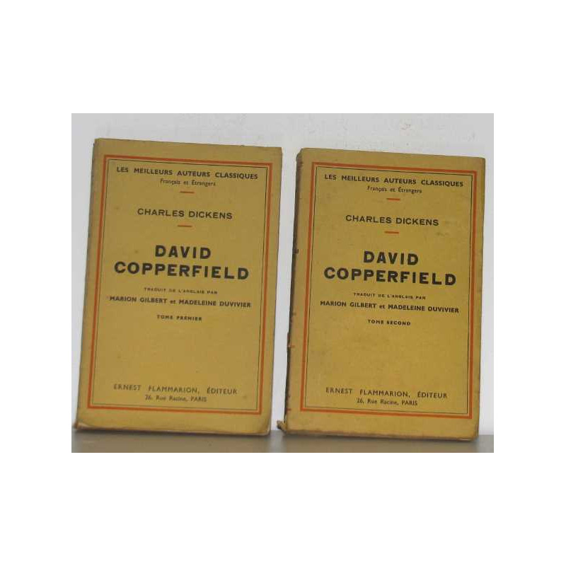 David Copperfield - Tome I II