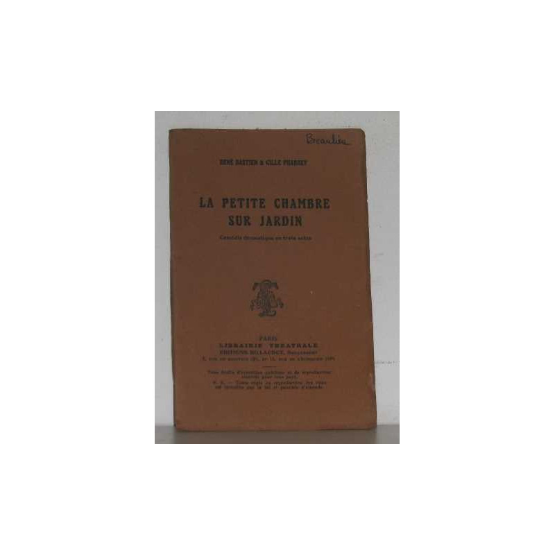 La petite chambre sur jardin