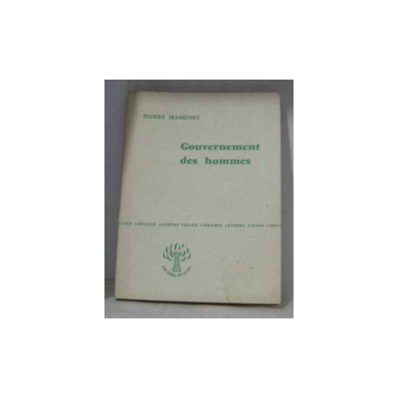 Gouvernement des hommes