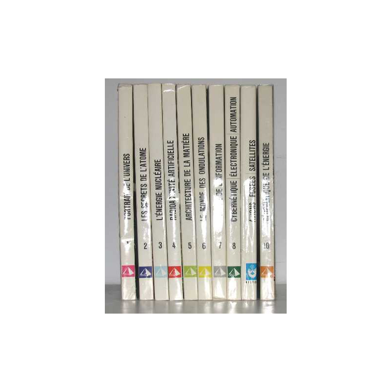 L'ère atomique Encyclopédie des sciences modernes ( 10 vols -...