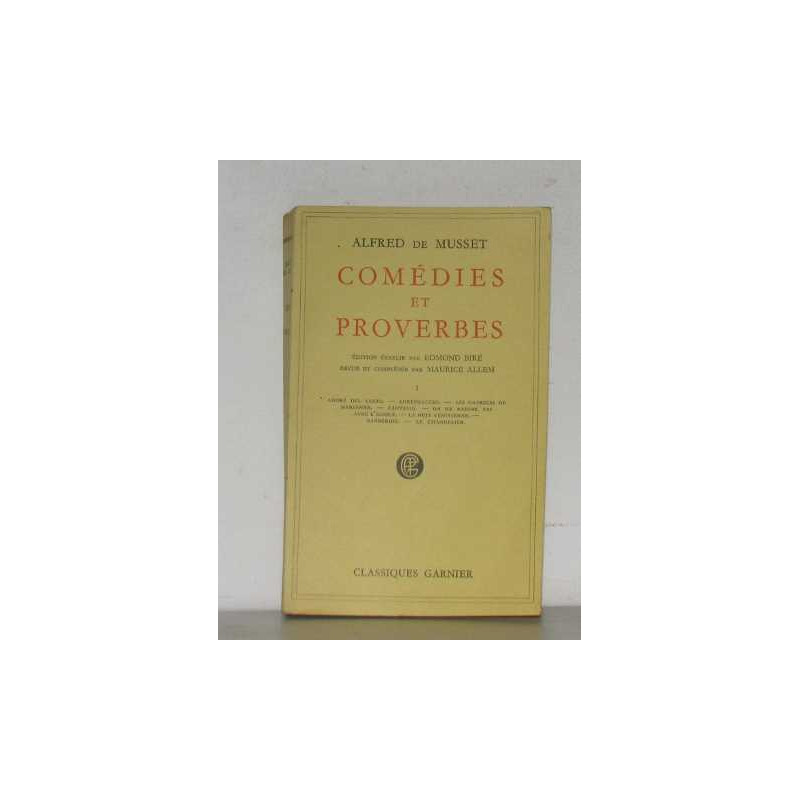 Comédies et proverbes I