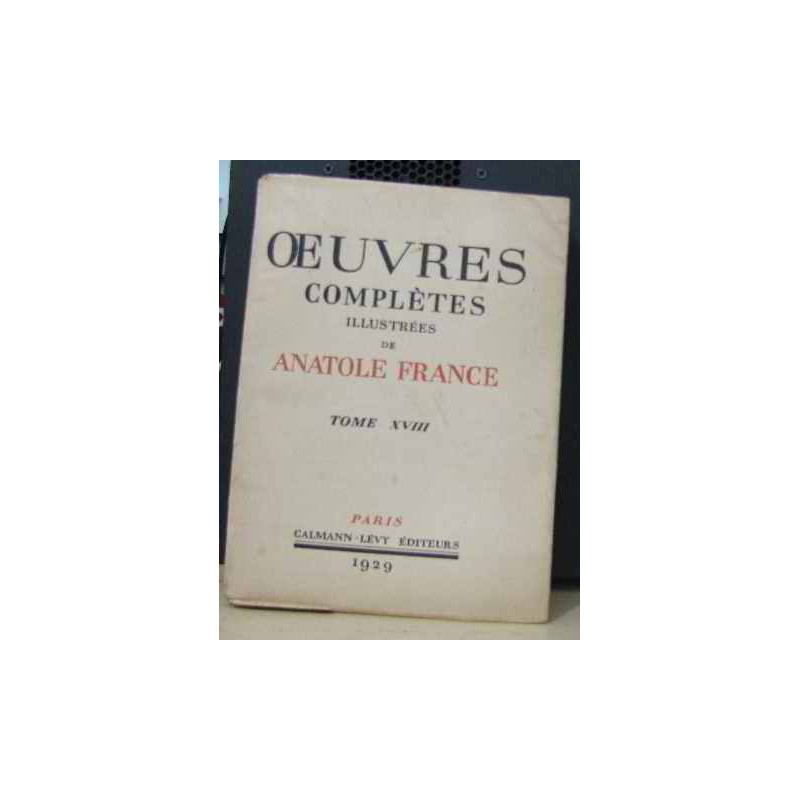 Oeuvres complètes illustrées tome XVIII