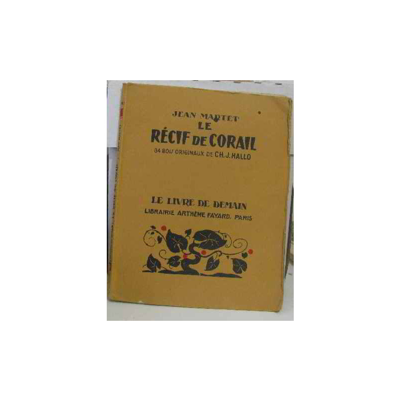 Le récif de corail