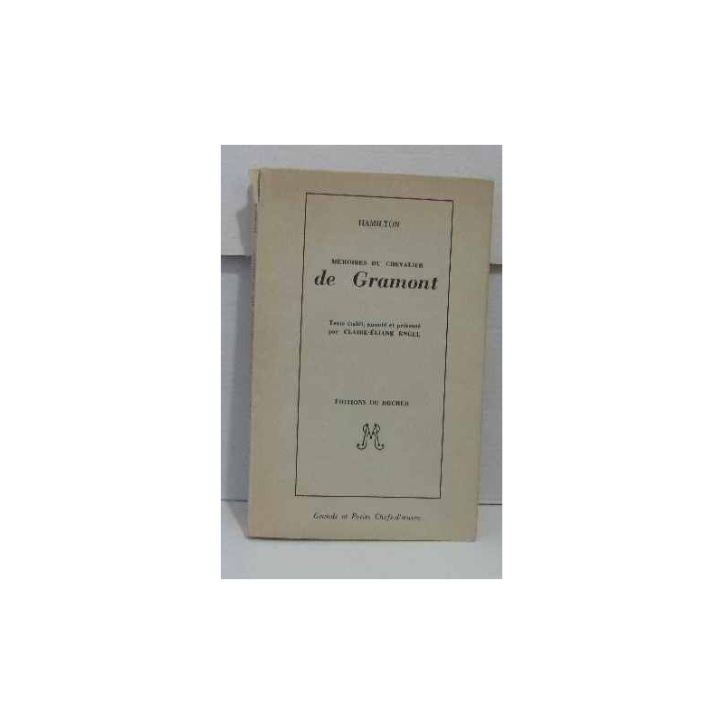 Mémoires du chevalier de gramont