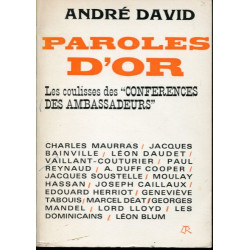Paroles d'or