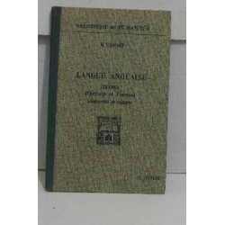 Langue anglaise vresions et thèmes commentés et traduits