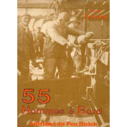 55 hommes a bord - scènes de la vie quotidienne a bord des...