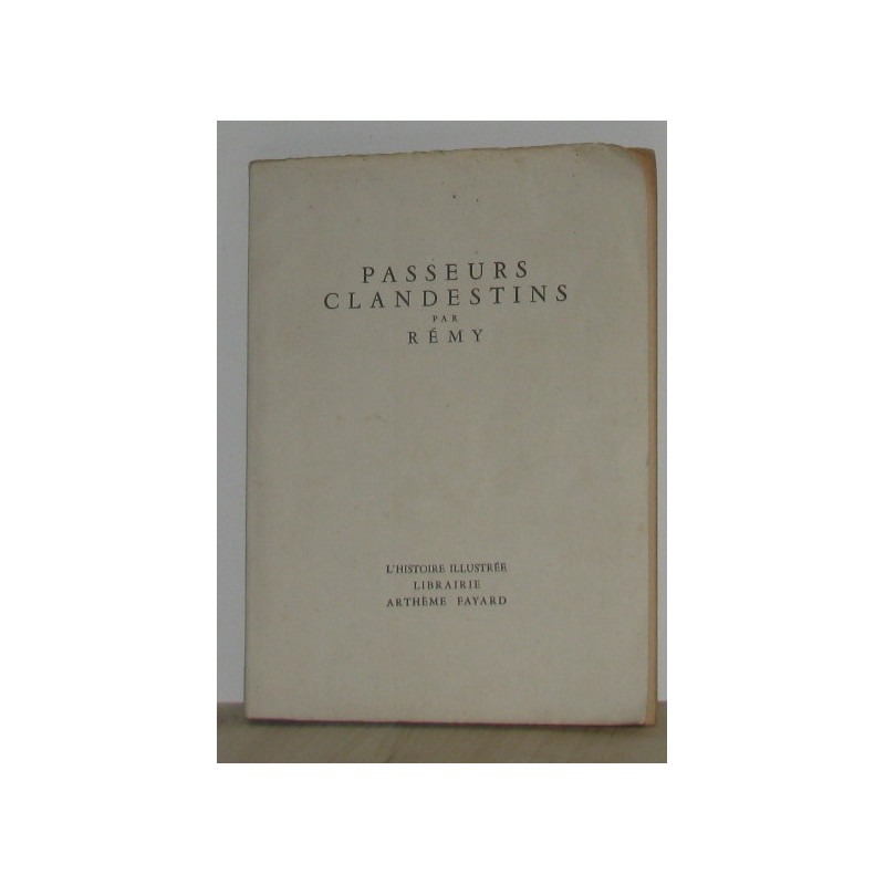 Passeurs clandestins